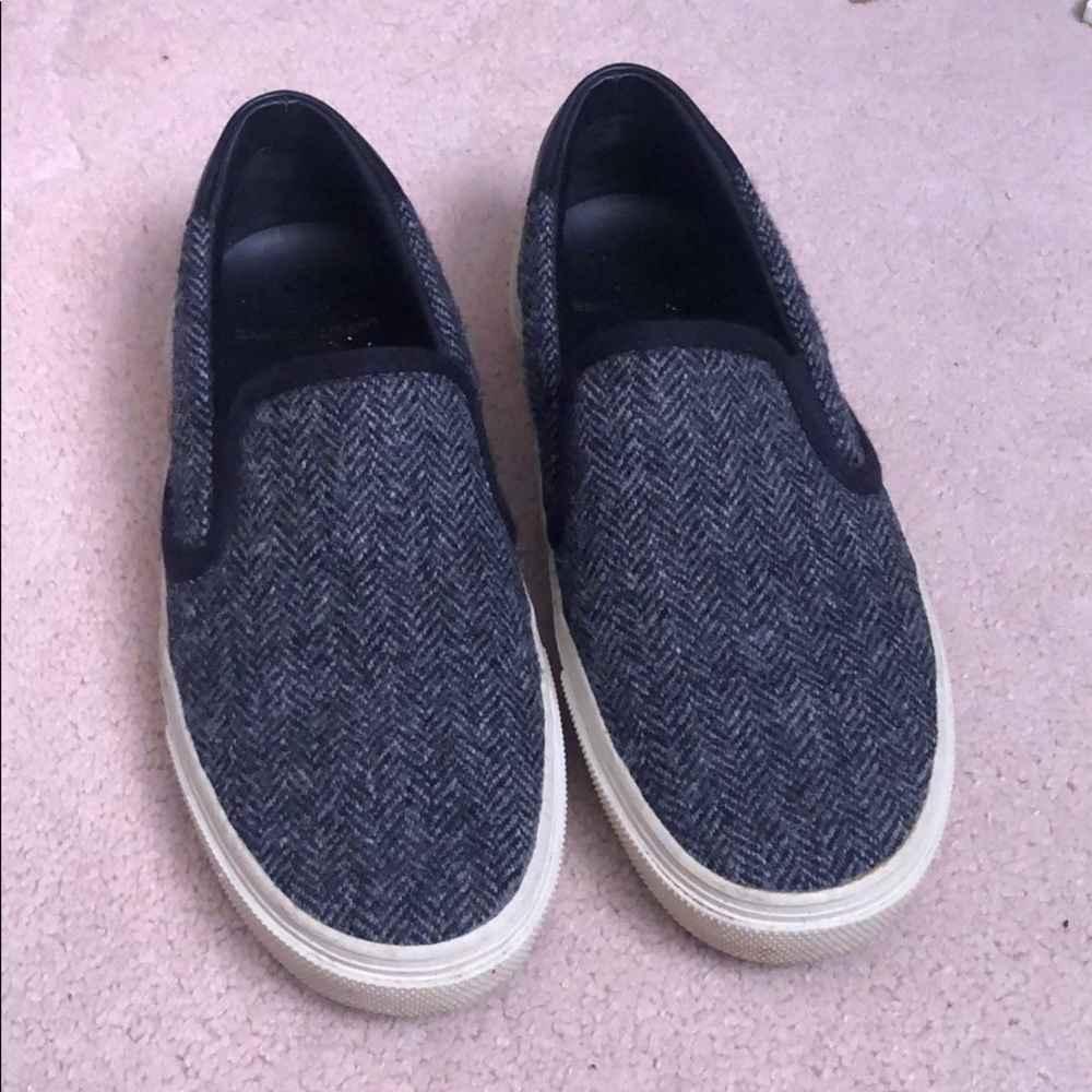 Saint Laurent slip on sneakers